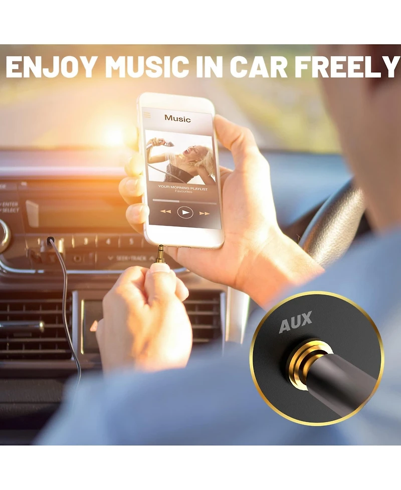 Lofree 3.5mm Male To Auxiliary Audio Cable High Quality Durable Universal Compatibility