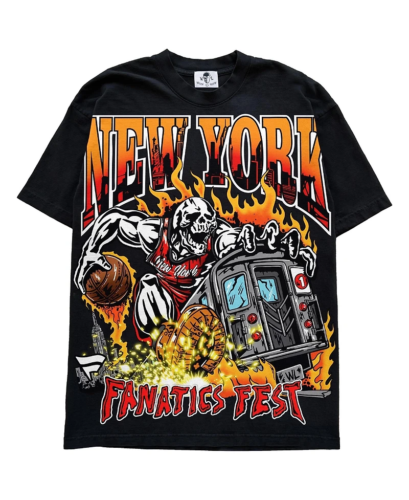 Warren Lotas Men's Black Fest Rider T-Shirt
