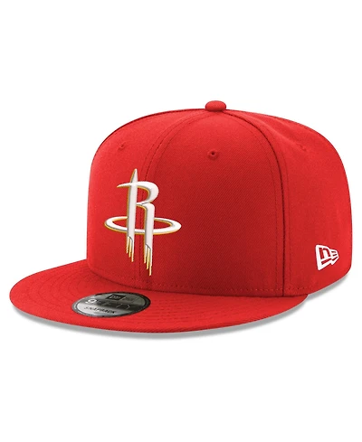 New Era Men's Red Houston Rockets 9FIFTY Snapback Hat