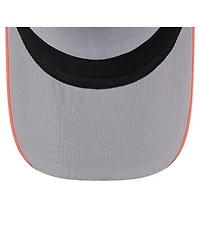 New Era Men's White/Orange Cincinnati Bengals Foodie 9FIFTY A-Frame Trucker Snapback Hat