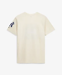 New Era Men's Natural York Yankees Golf Mascot T-Shirt