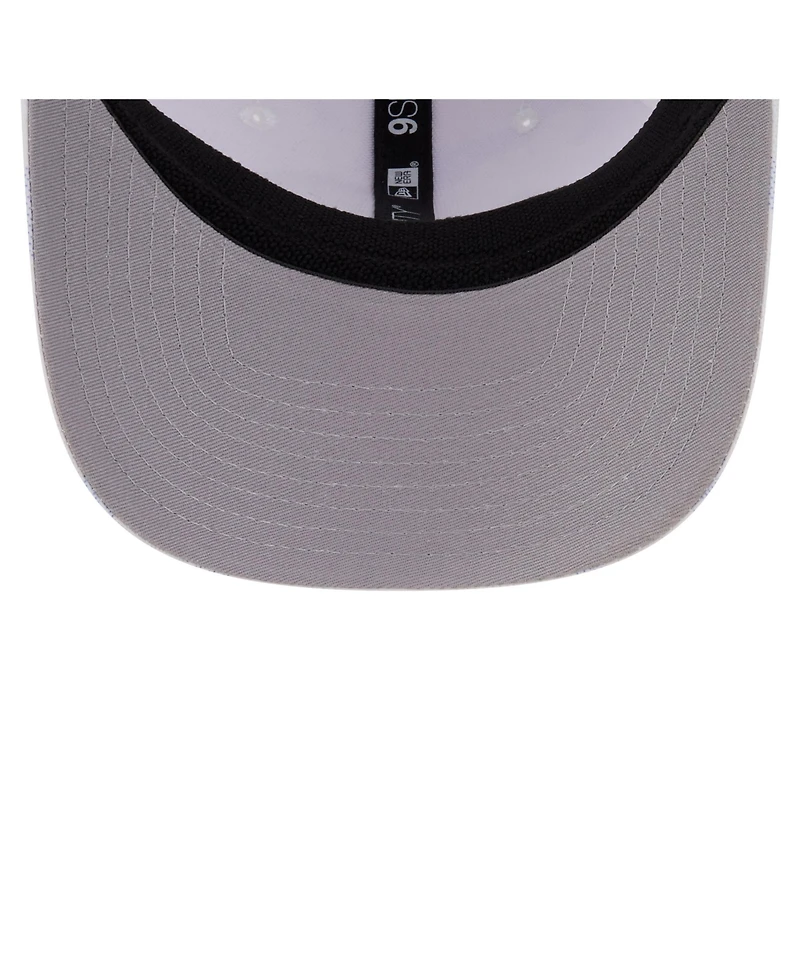 New Era Men's White Detroit Lions Camo Rope 9SEVENTY Adjustable Hat