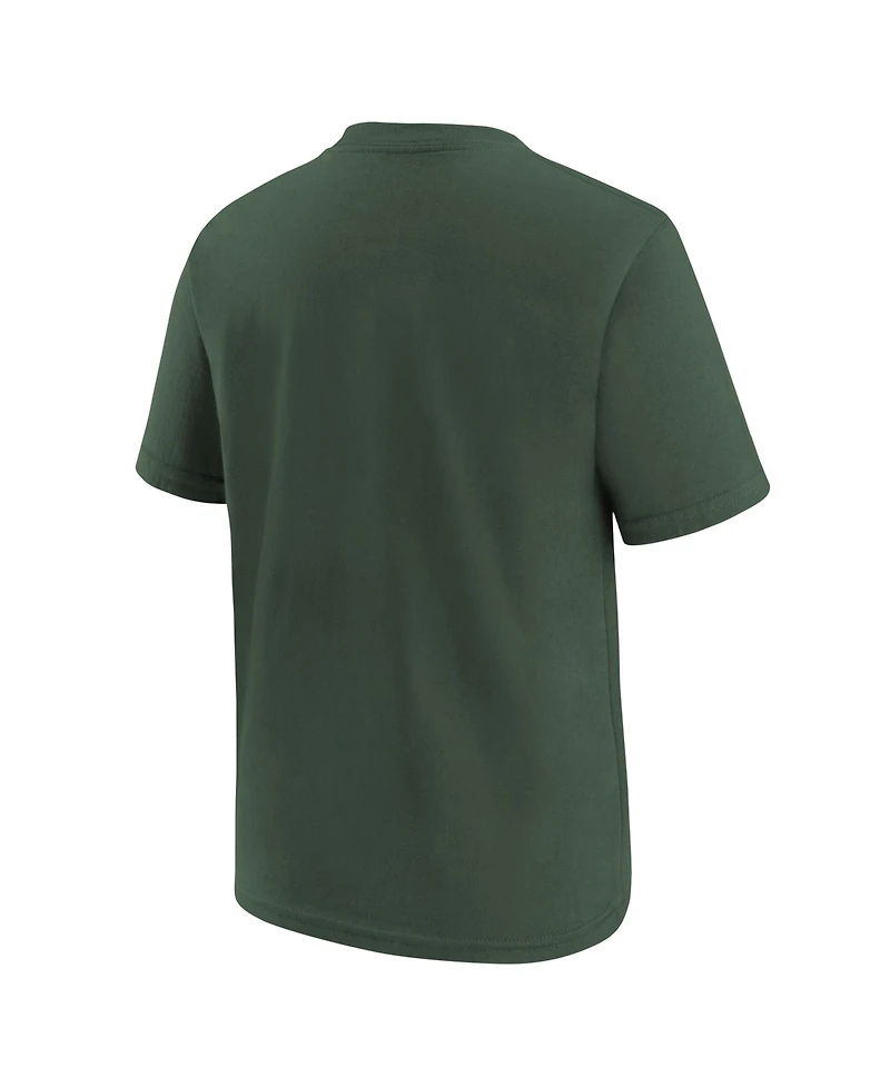 Nike Big Boys and Girls Green Bay Packers Team Issue T-Shirt