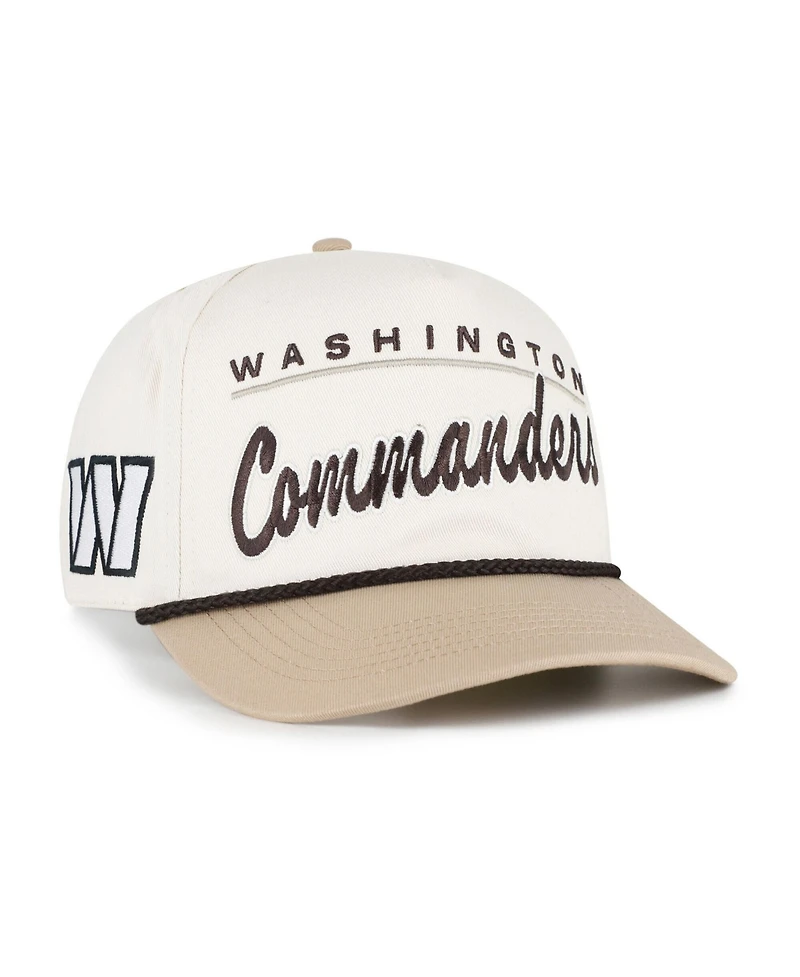47 Brand Men's Natural/Tan Washington Commanders Neutral Terrain Hitch Rope Adjustable Hat