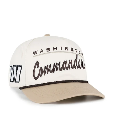 47 Brand Men's Natural/Tan Washington Commanders Neutral Terrain Hitch Rope Adjustable Hat