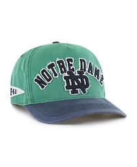 47 Brand Men's and Women's Green/Navy Notre Dame Fighting Irish Well-Worn Calderwood Hitch Adjustable Hat