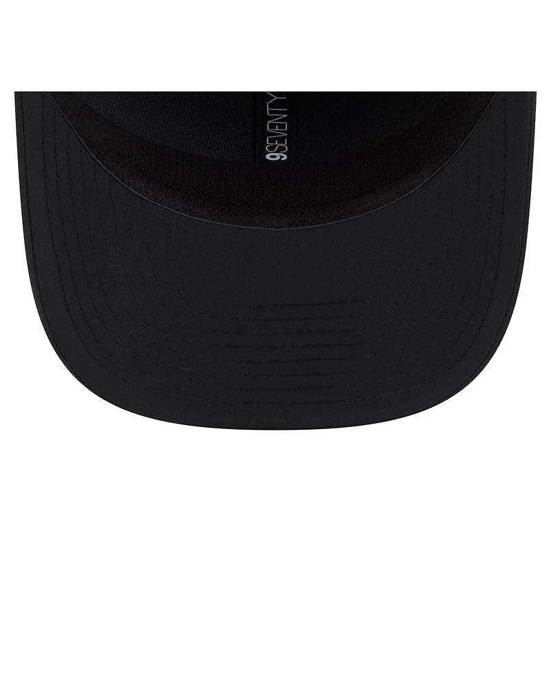New Era Men's Black Memphis Grizzlies Sport Rope Vented Stretch-Snap 9SEVENTY Hat