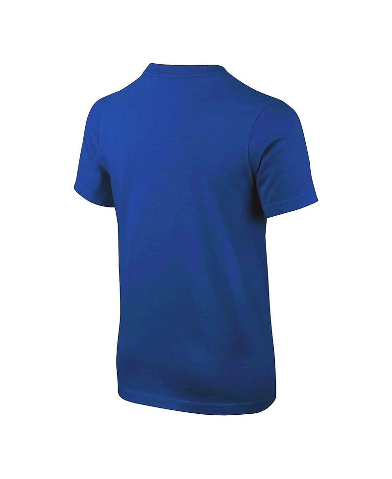 Nike Big Boys and Girls Royal Florida Gators Logo T-Shirt