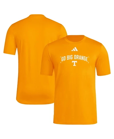 Adidas Men's Tennessee Orange Volunteers Slogan Poly T-Shirt