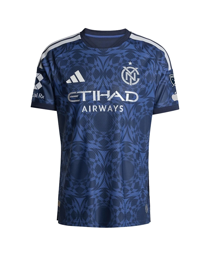 Adidas Men's Maximiliano Moralez Blue New York City Fc 2026 The All Nations Kit On-Field Authentic Patch Jersey