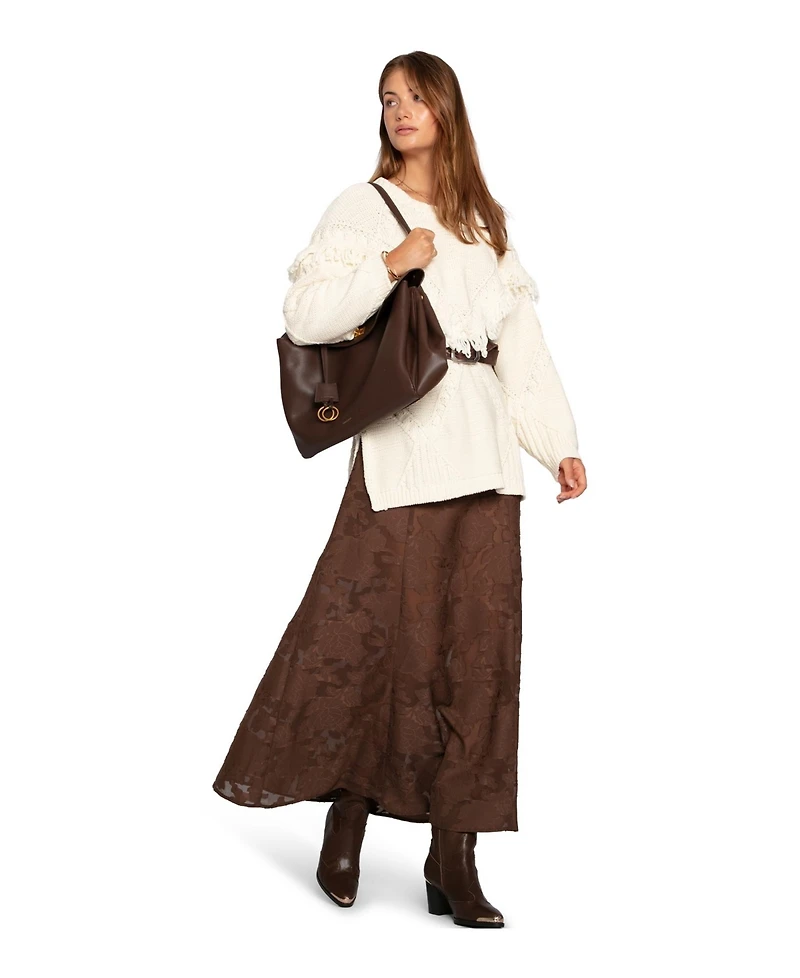 Belle & Bloom Women's Play It Cool Coupe Maxi Skirt