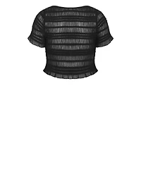 City Chic Women's Plus Emelia Shirred Top