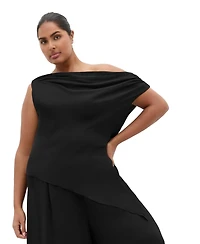 City Chic Women's Plus Skyla Off Shoulder Top