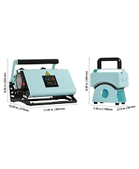 Sevorley 2-in-1 Tumbler and Hat Heat Press Machine for Mugs and Caps