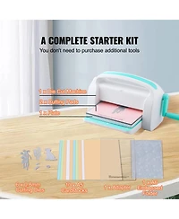 Sevorley Manual Die Cutting and Embossing Machine with 9-Inch Opening