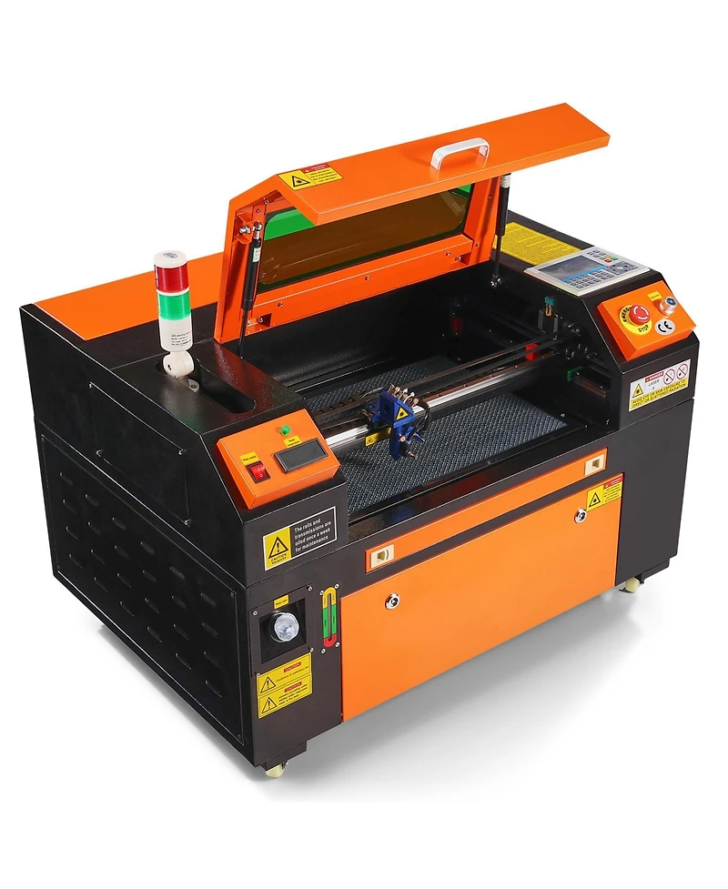 Sevorley 50W CO2 Laser Engraver and Cutter, in, Air Assist for Wood Acrylic Fabric