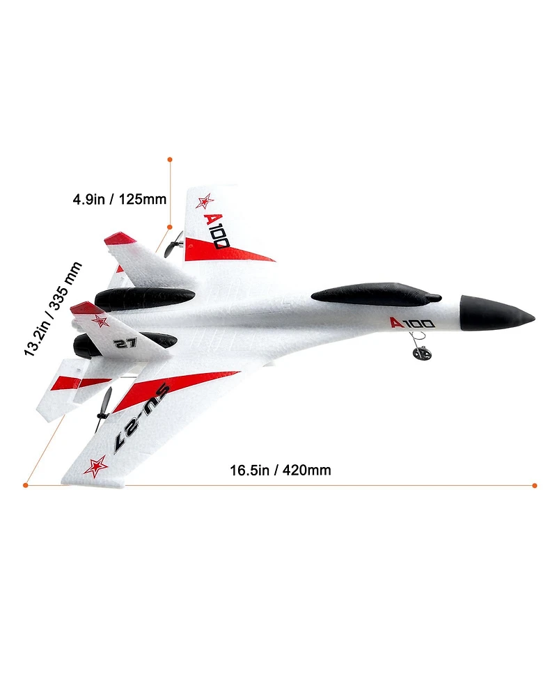 Sevorley Ready-to-Fly 4-Channel Aerobatic Remote Control Airplane