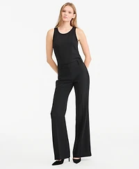 Kobi Halperin Women's Cecelia Wide-Leg High-Waisted Crepe Pants