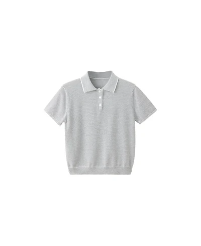 Mango Women's Knitted Polo-Neck Sweater