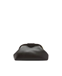 Mango Women's Metallic Details Large Clutch