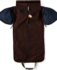 Lands' End Waxed Canvas Convertible Garment Duffle