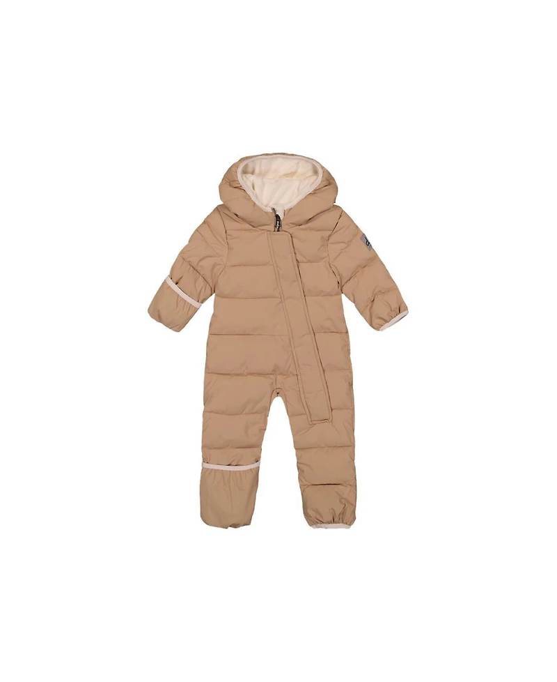 Deux par Baby Unisex (3M-24M) Cloud One Piece Snowsuit Adapted for Car Seats
