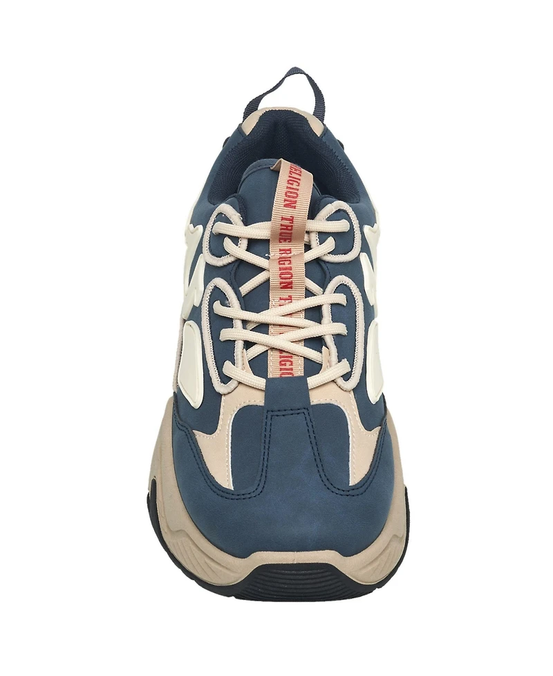 True Religion Men's Jeremiah Horseshoe Logo Chunky Sneaker