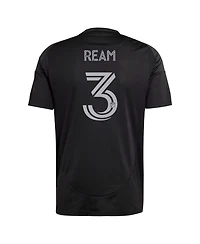 Adidas Men's Tim Ream Black Charlotte Fc 2025 Fortress Kit Replica Player Jersey