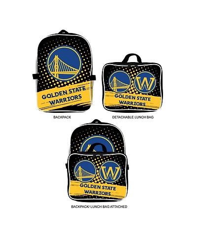 Mojo 2-Piece Golden State Warriors Backpack Lunch Box Set