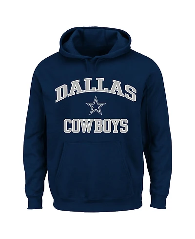 Fanatics Men's Navy Dallas Cowboys Big & Tall Heart Soul Hoodie