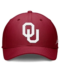 Jordan Men's Crimson Oklahoma Sooners Rise Swoosh Dri-fit Flex Hat