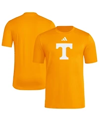 Adidas Men's Tennessee Orange Volunteers Primary Logo Poly T-Shirt