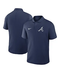 Nike Men's Navy Atlanta Braves Dri-fit Victory Polo Shirt