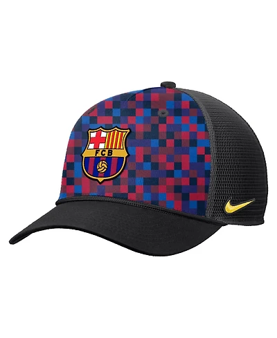 Nike Men's Black Barcelona Rise Rope Trucker A-Frame Adjustable Hat