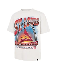 '47 Brand Men's White St. Louis Cardinals Regional Upland Foundation T-Shirt