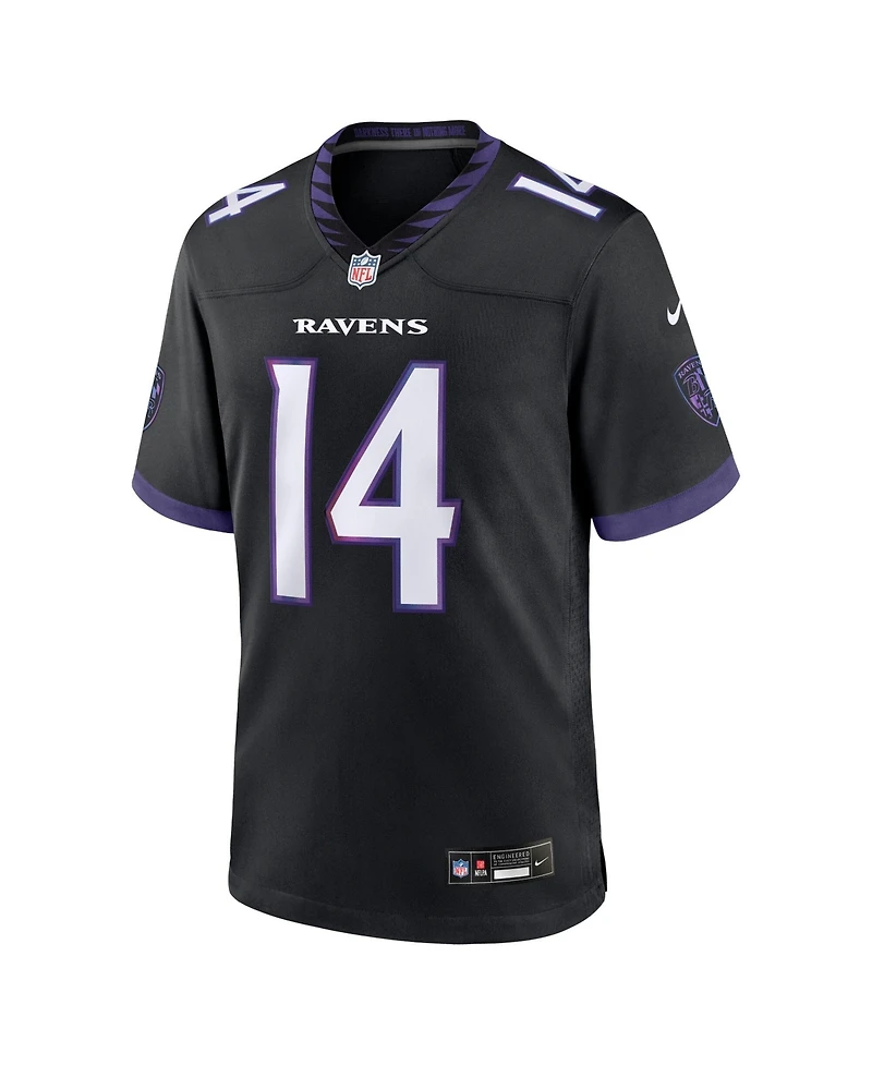 Nike Men's Kyle Hamilton Black Baltimore Ravens Alternate Game Jersey