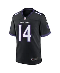 Nike Men's Kyle Hamilton Black Baltimore Ravens Alternate Game Jersey