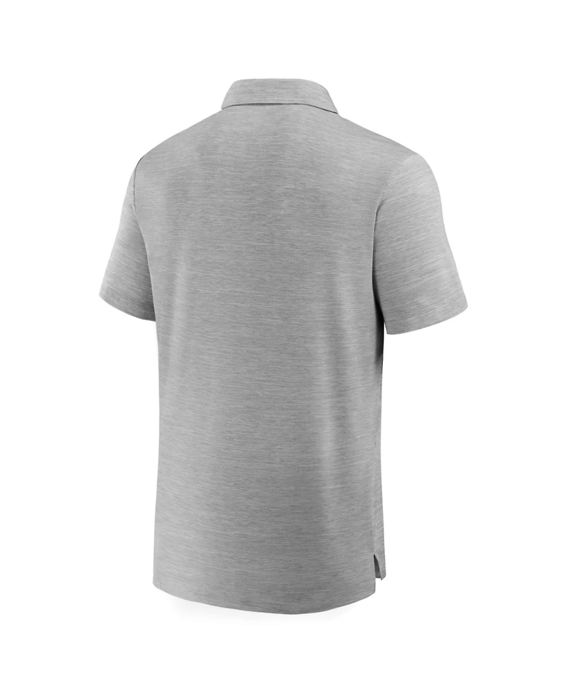 Fanatics Men's Heather Gray New York Jets Clutch Polo Shirt