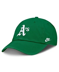 Nike Men's Green Oakland Athletics Cooperstown Club Adjustable Hat