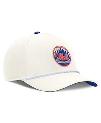 Nike Men's Cream New York Mets Cooperstown Rise Adjustable Hat