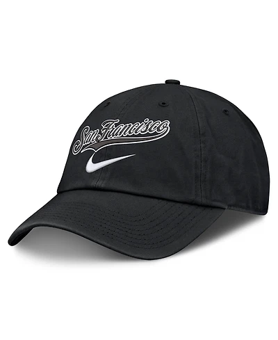 Nike Men's Black San Francisco Giants Primetime Club Adjustable Hat
