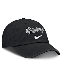 Nike Men's Black Pittsburgh Pirates Primetime Club Adjustable Hat