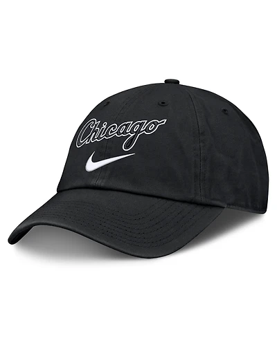 Nike Men's Black Chicago White Sox Primetime Club Adjustable Hat