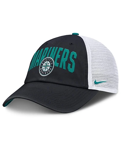 Nike Men's Navy Seattle Mariners Primetime Club Adjustable Trucker Hat