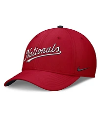 Nike Men's Red Washington Nationals Primetime Rise Dri-fit Flex Hat