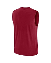 Nike Men's Crimson Alabama Tide Primetime Legend Arch Dri-fit Muscle Tank Top