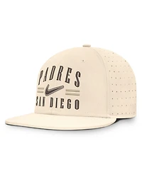 Nike Men's Natural San Diego Padres True Dri-fit AeroBill Fitted Hat