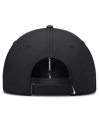 Nike Men's Black Miami Marlins Dri-fit Club Adjustable Hat
