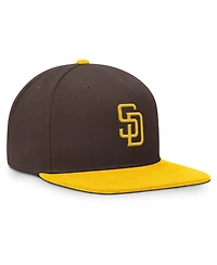 Nike Men's Brown/Gold San Diego Padres Primetime Pro Dri-fit Snapback Hat