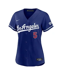 Nike Women's Freddie Freeman Royal Los Angeles Dodgers Alternate Stadium Jersey